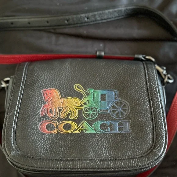 Coach Horse age Carriage Saddle Crossbody bag - Picture 2 of 7